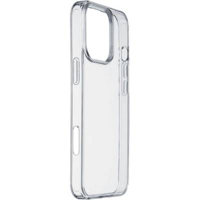 Cellularline Clear Duo kryt s ochranným rámčekom pre Apple iPhone 16 Pro, číry CLEARDUOIPH16PROT
