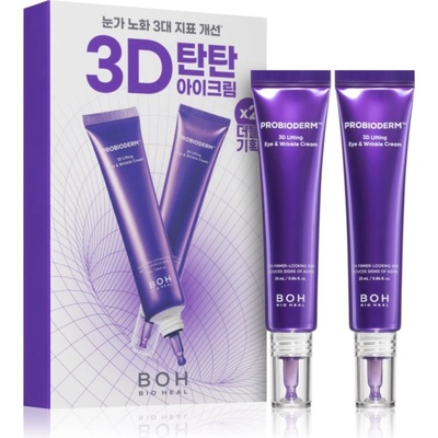 Bioheal boh Probioderm 3D Lifting Eye & Wrinkle Cream концентриран очен крем против признаци на стареене ДУО ОПАКОВКА 2x25ml