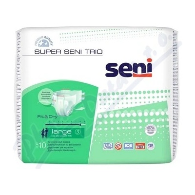 Seni Super Trio Extra L 10 ks – Zbozi.Blesk.cz