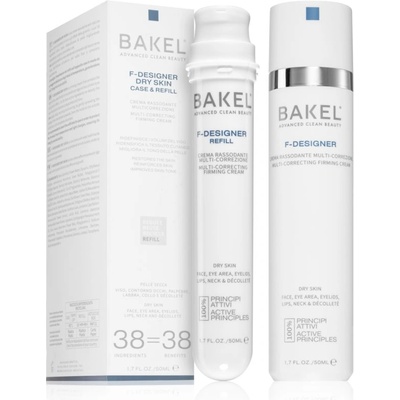 Bakel F-Designer Dry Skin Case & Refill стягащ крем за суха кожа + резервен пълнител 50ml
