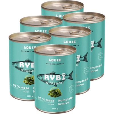 Louie Adult rybie s riasami 6 x 1200 g