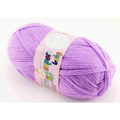 Priadza Super baby - levanduľová - 56