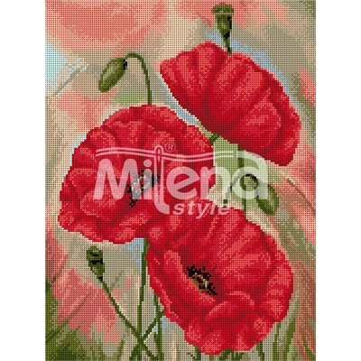 Milena Style Гоблен с щампа Макове без конци