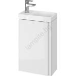 Cersanit S801-218-DSM-Шкаф за баня с мивка MODUO SLIM 40 см, бял гланц (CS0159)