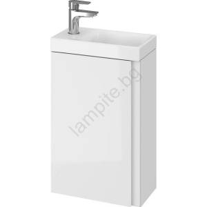 Cersanit S801-218-DSM-Шкаф за баня с мивка MODUO SLIM 40 см, бял гланц (CS0159)