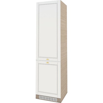 Image 1 of ИРИМ Колонен кухненски шкаф за вграден хладилник Сити МФ-Бяло мат-09-50 60 см