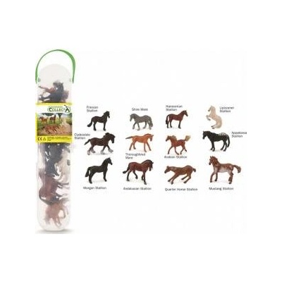 Tactic Box with mini horses A1109 COLLECTA