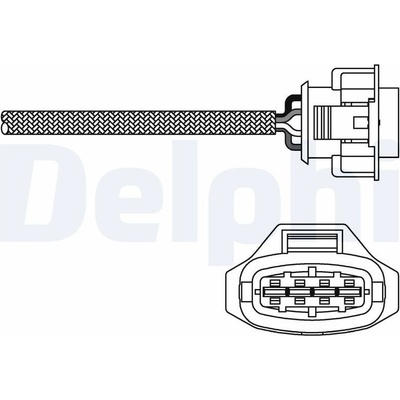 Lambda sonda DELPHI ES10790-12B1 ES10790-12B1