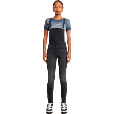 G-STAR Lynn sleeveless overall - Black (Faded Blade)