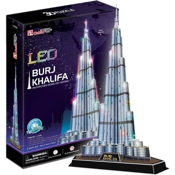 3d пъзел Бурж Халифа / лед - 136 части