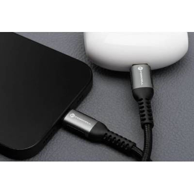 Forcell C256 USB-A na USB-C QC3.0 3A, 3m, černý