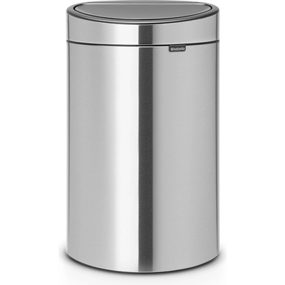 Brabantia Кош за смет Brabantia Touch Bin New Recycle 23+10L, Matt Steel