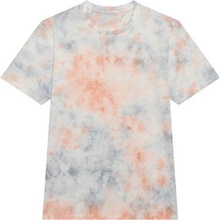 Just Ts Tie Dye T Dámske triko JT022 Grey Pink Marble