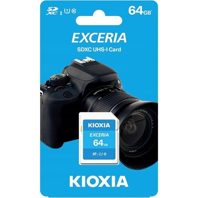 Kioxia Exceria SDXC Class 10 UHS-1 64GB LNEX1L064GG4-553534