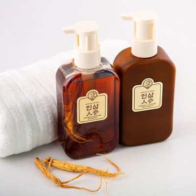 John Farmer Сет Корейски жен шен грижа за коса срещу косопад с жен шен и кофеин John Farmer