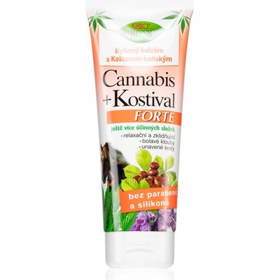 Bione Cosmetics Cannabis Kostival Forte билков флуид за мускули, стави и сухожилия 205ml