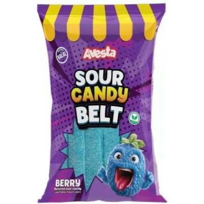 Avesta želé sour candy belt berry 12 x 70 g
