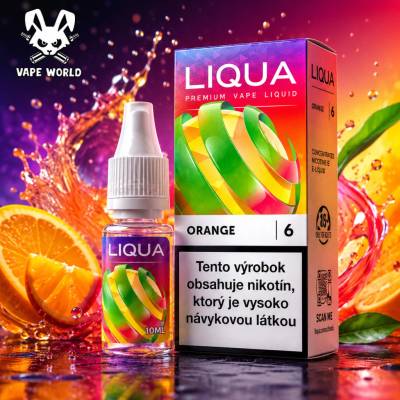 Liqua Orange 10 ml 6 mg