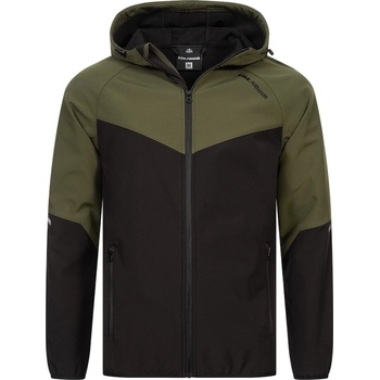 KirkjubØur Мъжко яке KIRKJUBØUR® Njordr Men SOFTSHELL jacket 10, 000 mm water column green/black