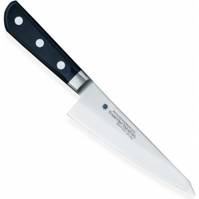 Nôž kuchynský Sakai Aoki Hamono Chef Sabaki Honesuki 150 mm - strieborný-čierny