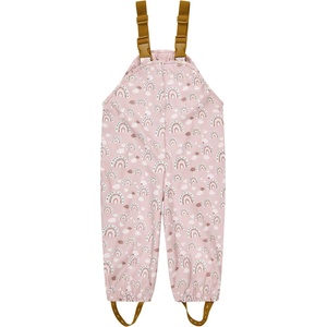 Sterntaler Детски водоустойчив панталон Sterntaler Kid's Regenhose Ungefüttert Waterproof trousers - Puderrosa / Regenbogen - размер 110 (EU) (701-4924-0317)