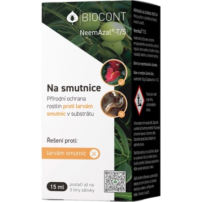 Floraservis NeemAzal T/S na smutnice v substrátu 15 ml