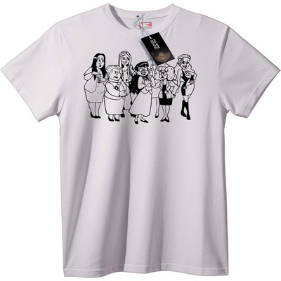 NOONEBRAND Тениска на Булчинския Отбор - XL, White