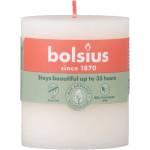 Bolsius Bolsius Polska Sprzedaż sp. z o. o. Цилиндрична свещ Bolsius Rustic Shine Soft Pearl крем 68x80 мм