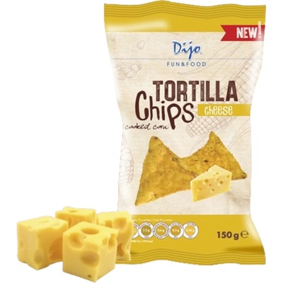 DIJO Tortilla chips Nachos CHEESE 150 g