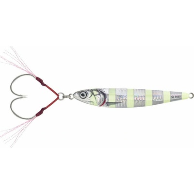 Savage Gear Pilker 3D Anchovy Jig Zebra Glow 11 cm 80 g