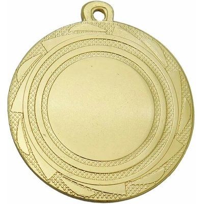 ME100 Medaila kovová zlatá ø 45mm / emblém 25mm
