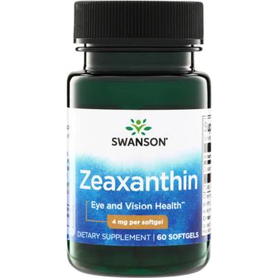 Swanson Zeaxantin 4 mg 60 kapslí