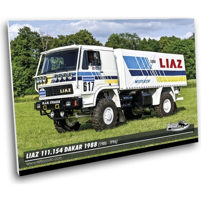 Obraz č. 45 - LIAZ 111.154 DAKAR 1988 (1986 - 1996) 100 x 70 cm