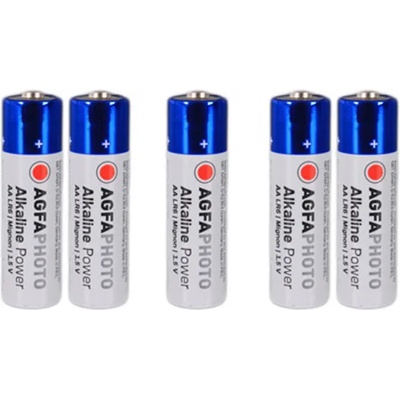 AgfaPhoto Батерии AGFA PHOTO алкaлни LR06 AA 1.5V (5бр) - Код W4215 (W4215)