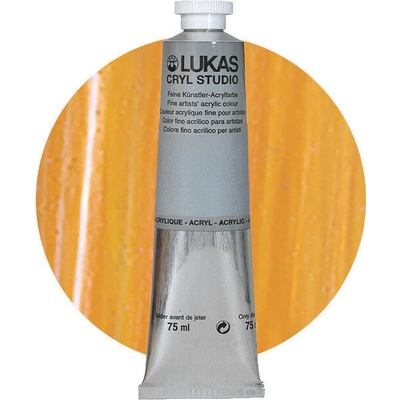 LUKAS Cryl Studio АКРИЛНА боя Indian Yellow 75 ml 1 бр (46240010)