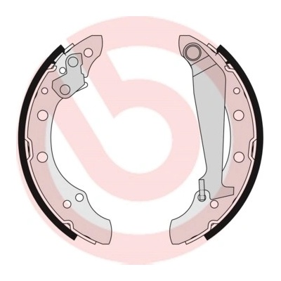 Sada brzdových čeľustí BREMBO S 85 511