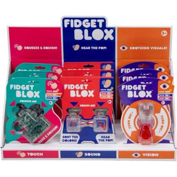 Goliath FIDGET BLOX Силиконова форма за мачкане Mix 9