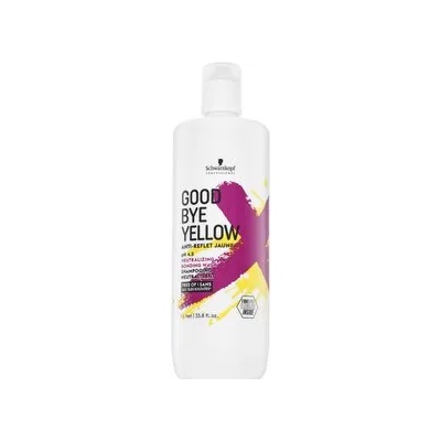 Schwarzkopf Good Bye Yellow Neutralizing Bonding Wash Шампоан за неутрализиране на жълтите тонове 1000 ml