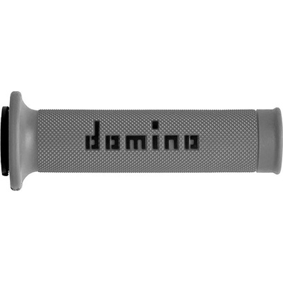 Domino gripy A010 road dĺžka 120 + 125 mm, sivo-sivé