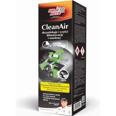 Moje Auto Čistič klimatizace black 150 ml