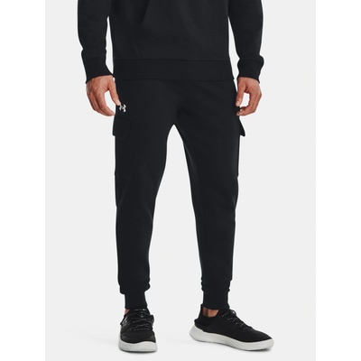 Under Armour UA Rival Fleece Cargo tepláky Černá pánské