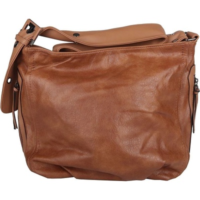Opravdu velká crossbody kabelka ROMINA D570 hnědá