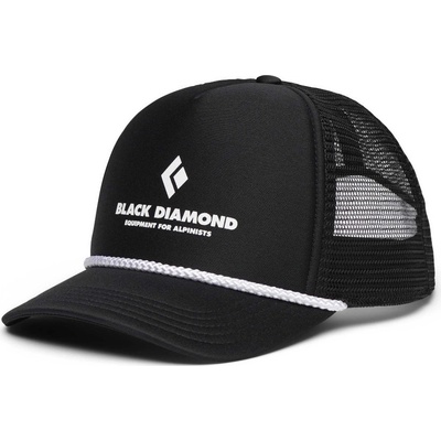 Black Diamond Flat Bill Trucker Hat Barva: černá