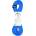 Beal Въже за зала Beal Wallmaster Indoor rope - Blue - размер 20 m (308-0031-20b)