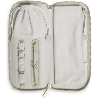 Stackers cestovní šperkovnice Jewellery Roll Oatmeal krémová 75758