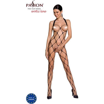 Passion Bodystocking BS091 black – Zboží Dáma