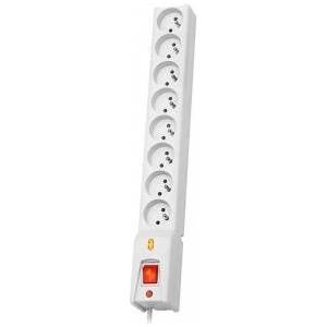 Lestar Power strip Lestar LX 810 anti-surge 8 sockets 3 m grey (LX810GA3GRAY)