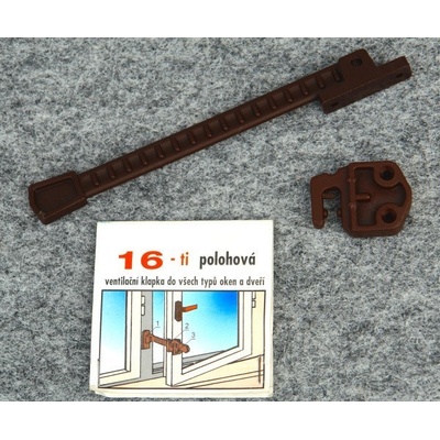 Pojistka větrací KUB 14 hnědá