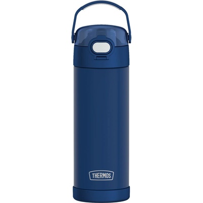 Thermos FUNtainer dětská termoska s hydratačním uzávěrem 470 ml tmavě modrá