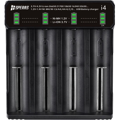 SPERAS зарядно устройство за батерии I4 (i4)
